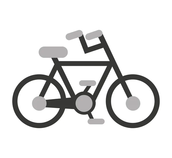 Icône de véhicule sport vélo — Image vectorielle