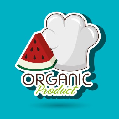 Organik gıda chef şapka