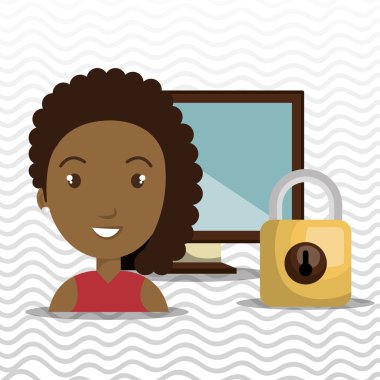 kişi ekran asma kilit cam