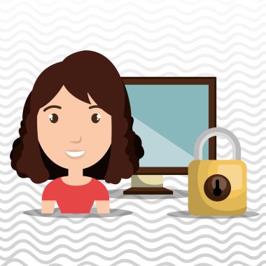 kişi ekran asma kilit cam