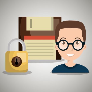 kişi disket asma kilit sistemi