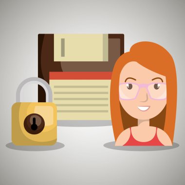 kişi disket asma kilit sistemi