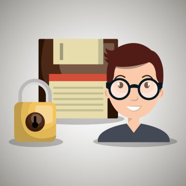 kişi disket asma kilit sistemi