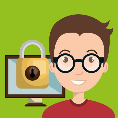 kişi ekran asma kilit cam