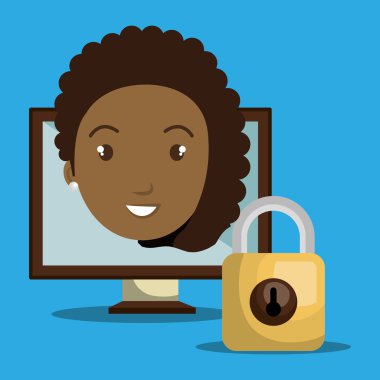 kişi ekran asma kilit cam