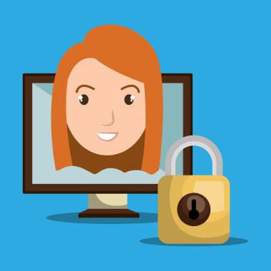 kişi ekran asma kilit cam