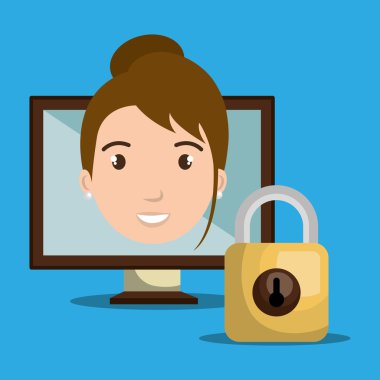 kişi ekran asma kilit cam