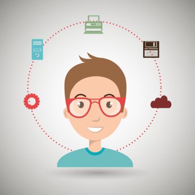 karakter sistem bağlantı simgesi