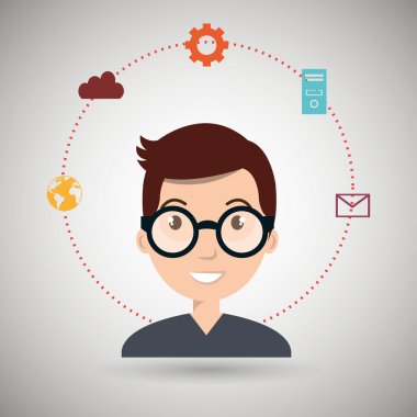 karakter sistem bağlantı simgesi