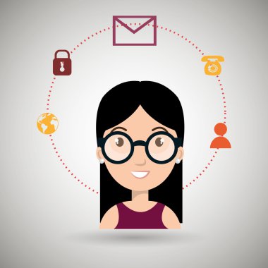 karakter sistem bağlantı simgesi