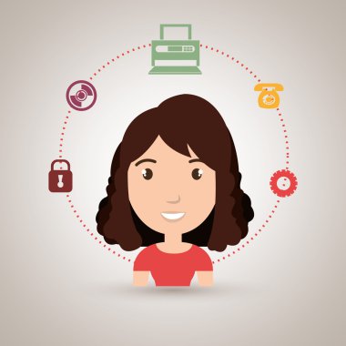 karakter sistem bağlantı simgesi