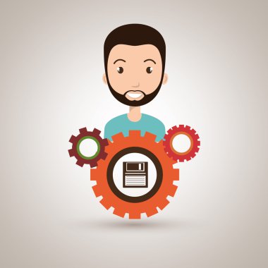 karakter vites sistem simgesi