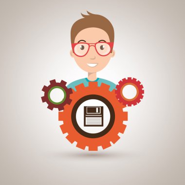 karakter vites sistem simgesi