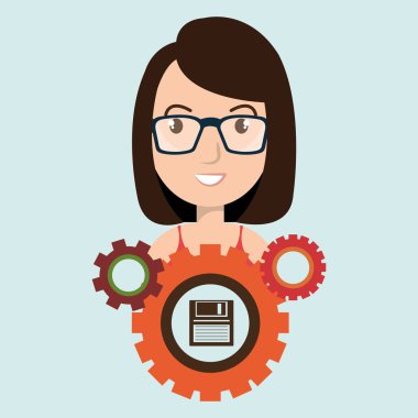 karakter vites sistem simgesi