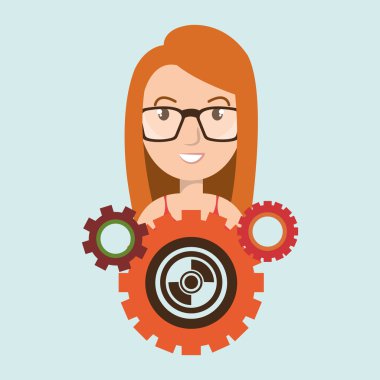 karakter vites sistem simgesi