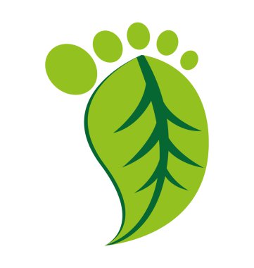 Ekoloji sembol simge yapraklar