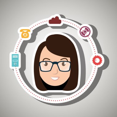 karakter sistem bağlantı simgesi