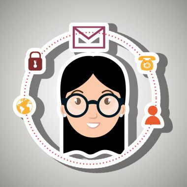 karakter sistem bağlantı simgesi