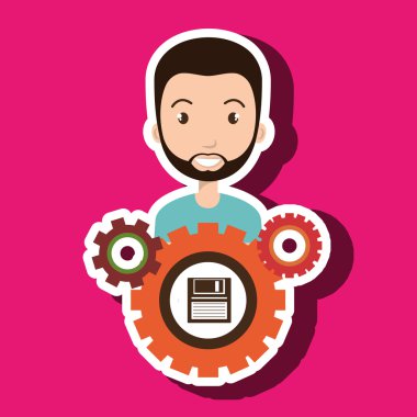 karakter vites sistem simgesi