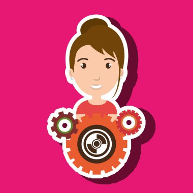 karakter vites sistem simgesi