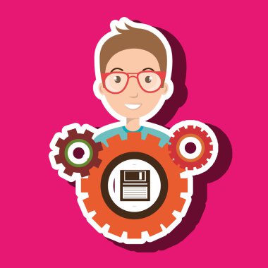 karakter vites sistem simgesi