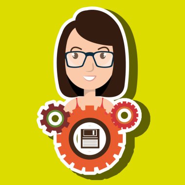 karakter vites sistem simgesi