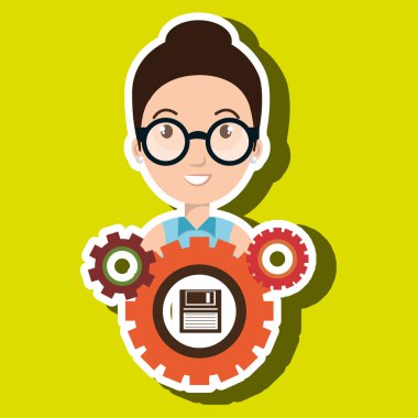 karakter vites sistem simgesi