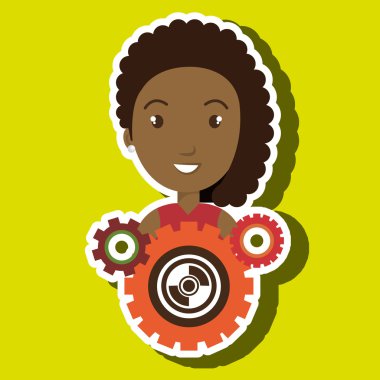 karakter vites sistem simgesi