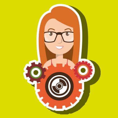 karakter vites sistem simgesi