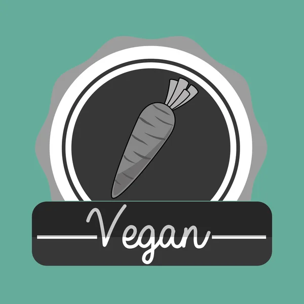 Веганские овощи — стоковый вектор