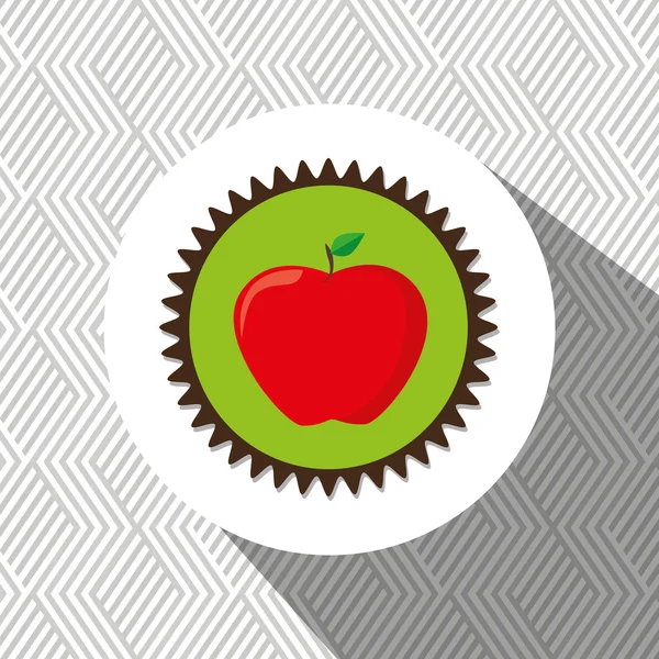 Natuurproduct voedsel fruit — Stockvector