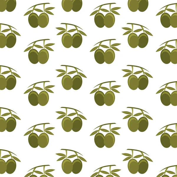 Ikone der Olivensaat — Stockvektor