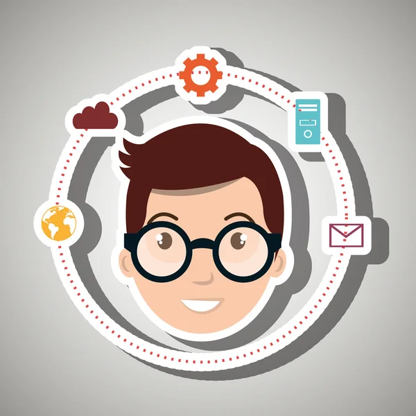 karakter sistem bağlantı simgesi