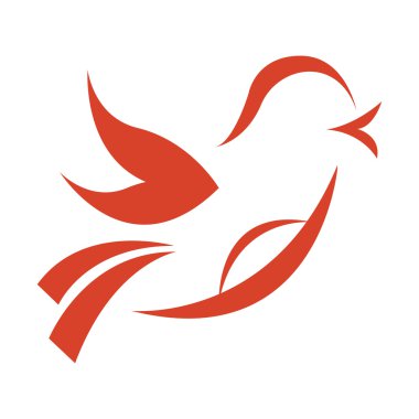 şirin kuş hayvan izole