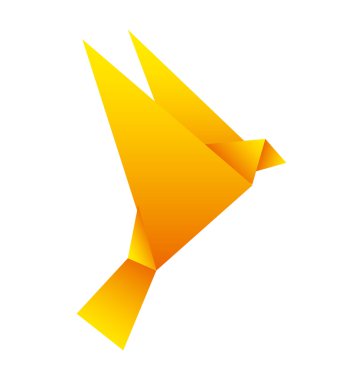 sinek siluet düşük Poli simgesi