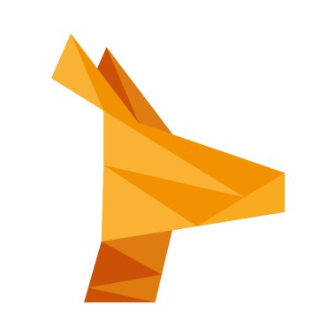 sinek siluet düşük Poli simgesi