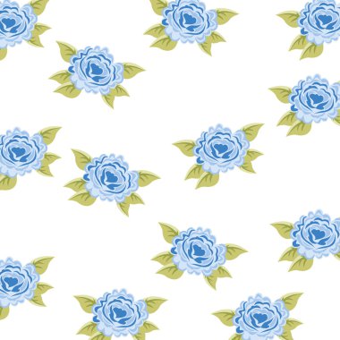 çiçek çiçek doğa desen simgesi