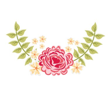 çiçek çiçek doğa simgesi