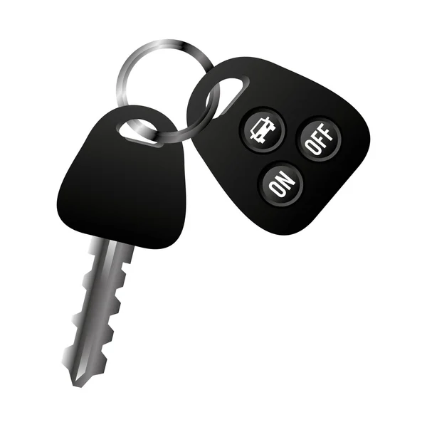 Car vehicle keys icon — Stock Vector