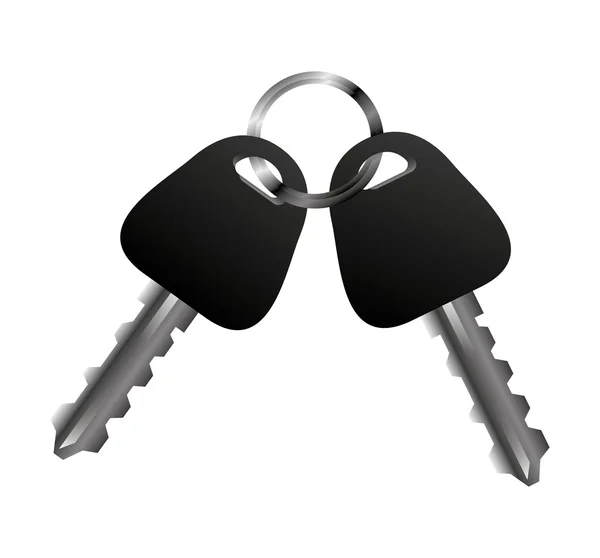 Autoschlüssel-Symbol — Stockvektor