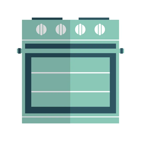 Icono de equipo de electrodomésticos de cocina — Vector de stock