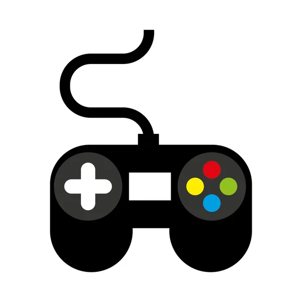 Control juego aislado icono — Vector de stock