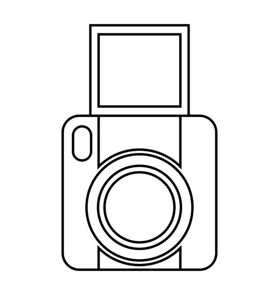 Video cámara película práctico icono — Vector de stock