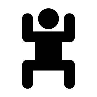 Afrika amblemi tek renkli simge