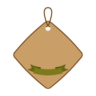 Ekoloji etiketi asılı simgesi