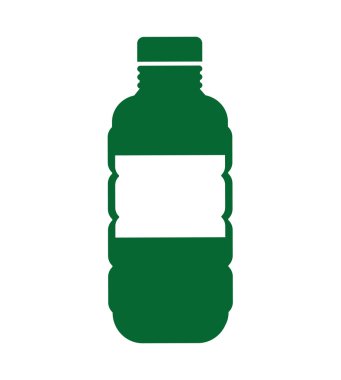 Bottle yeşil ekoloji simgesi