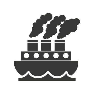 Gemi Tekne izole simgesi