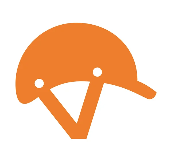 Helmet horse riding icon — Stock Vector