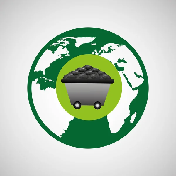 Ecololgy groene concept — Stockvector