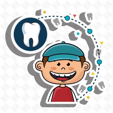 Gülen çocuk, diş bakımı, çocuk bir kap ile